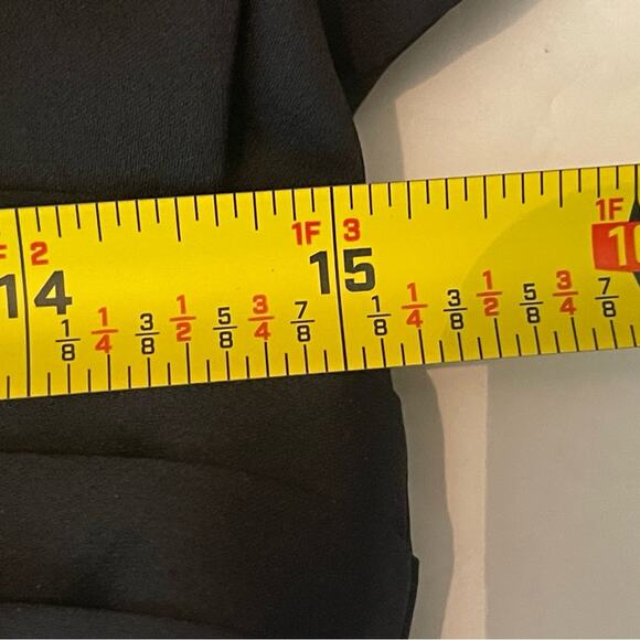 Max And Cleo Black Cream Balloon Ruffled Skirt Party Event Dress NWOT Size 10 - Picture 12 of 13